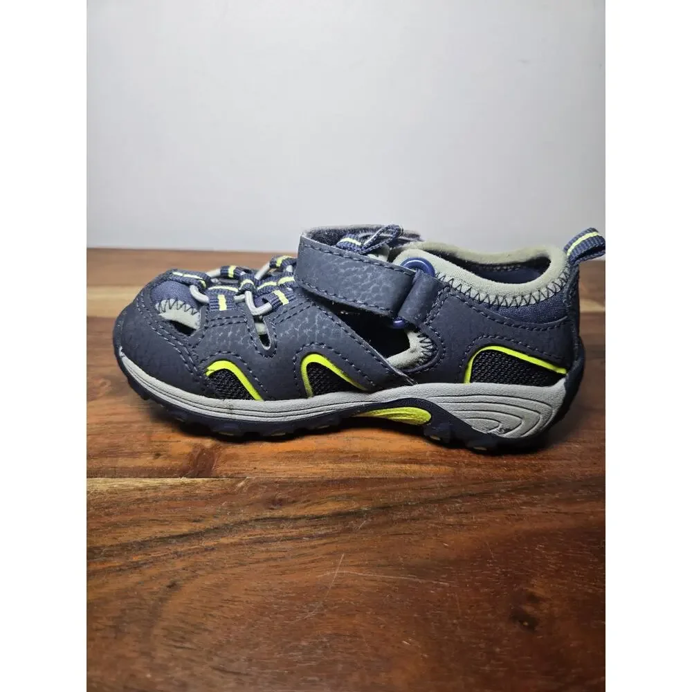 Merrell “Hydro 2 Boys Sport Sandals” Sz 7M Hiking Navy Blue Adjustable Str